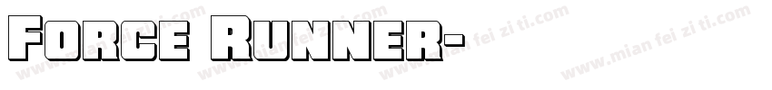 Force Runner字体转换